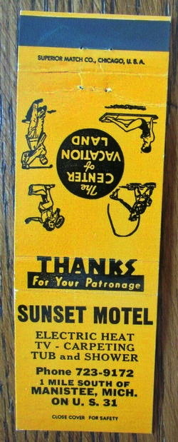 Sunset Motel - Matchbook (newer photo)